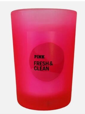 Victoria's Secret Pink Fresh & Clean Travel Candle NWT
